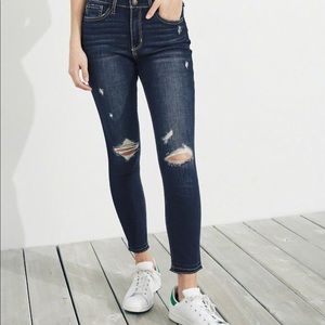 Holister highrise crop jeans